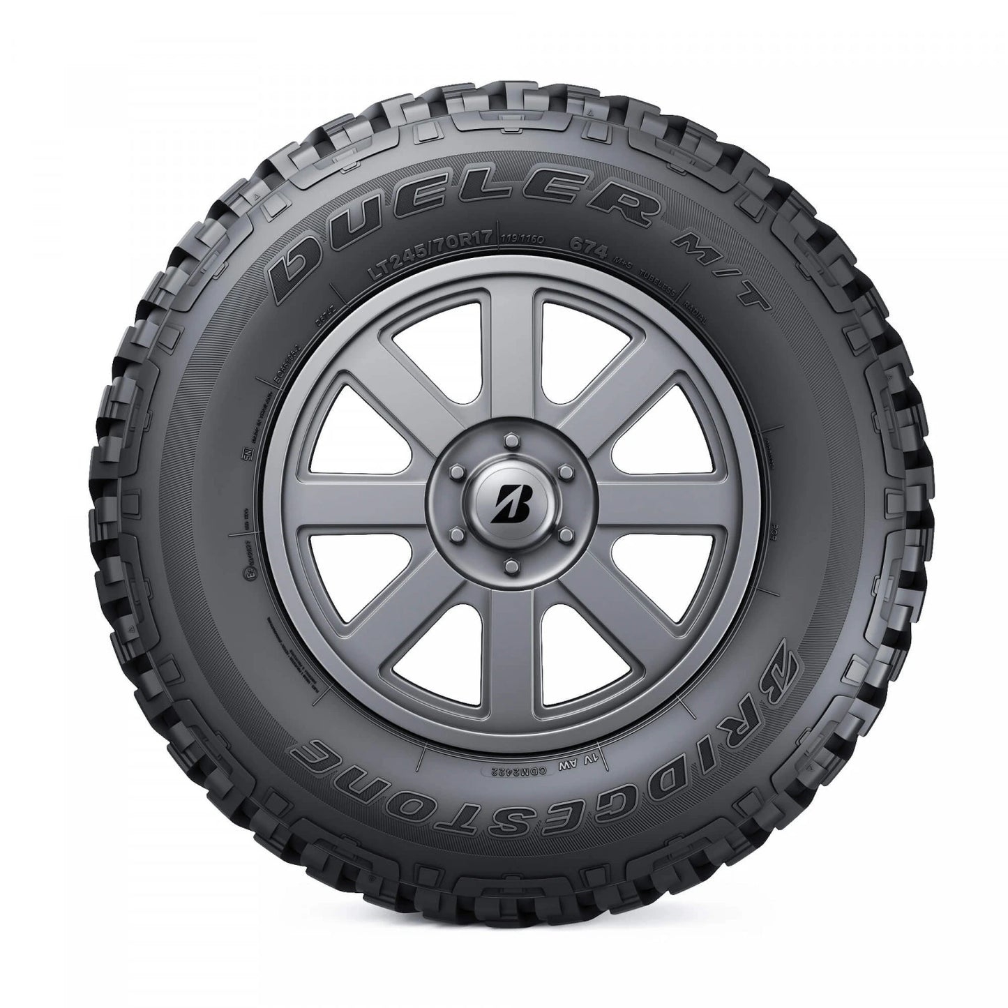 Dueler M/T 674 instalado en camioneta 4x4 off-road