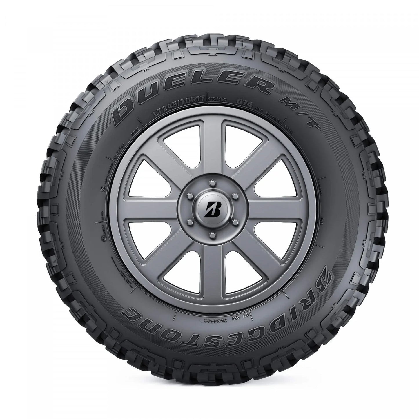 Neumático Bridgestone Dueler M/T 674 225/75 R16 115Q