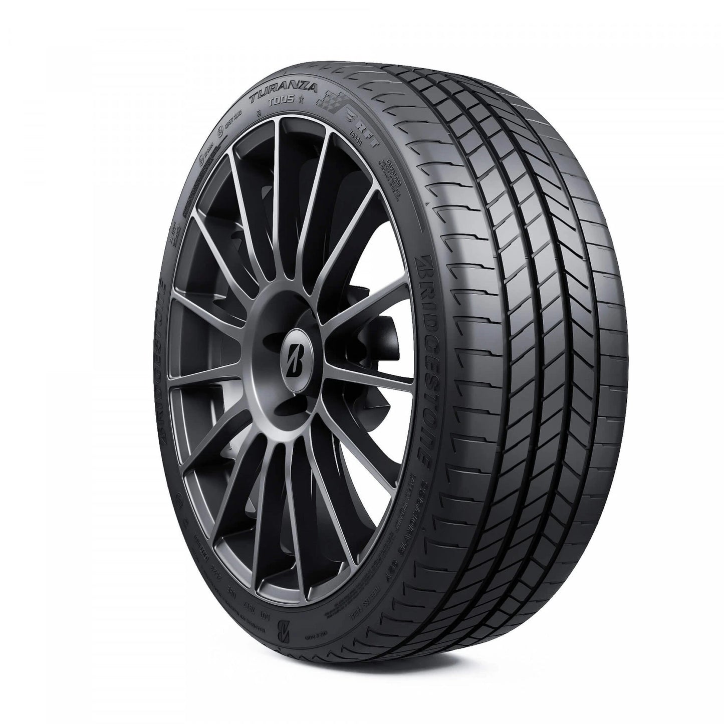 Neumático Bridgestone Turanza T005 205/55R17 vista lateral