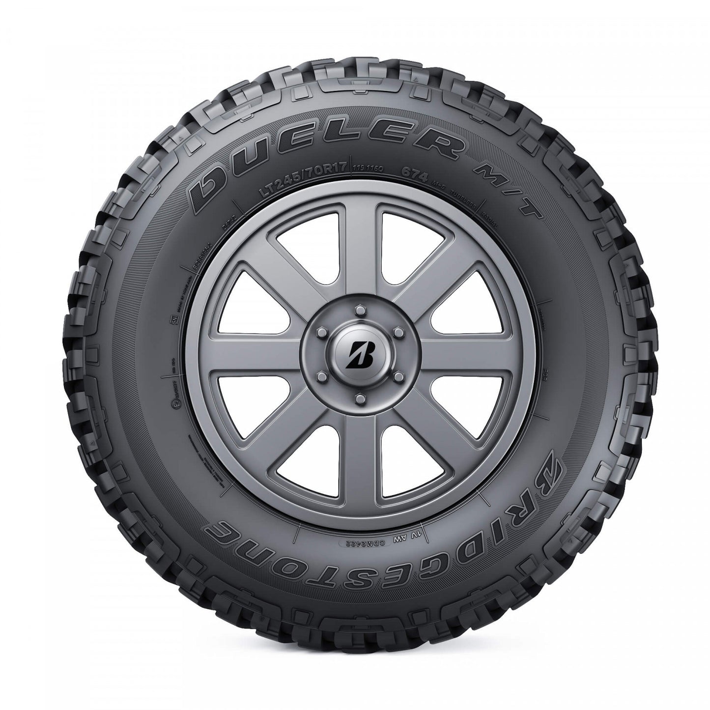 Neumático Bridgestone 265/75 R16 123Q DUELER MT 674