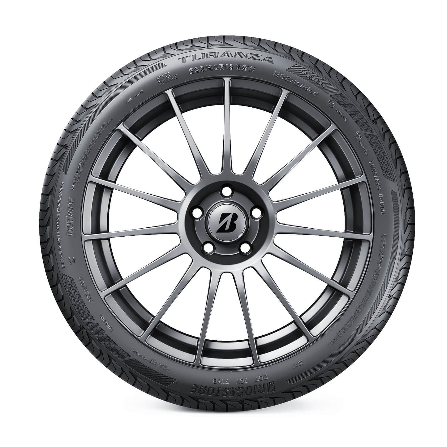 Neumático Bridgestone TURANZA 92W T001 Xl Ext 225/40 R18