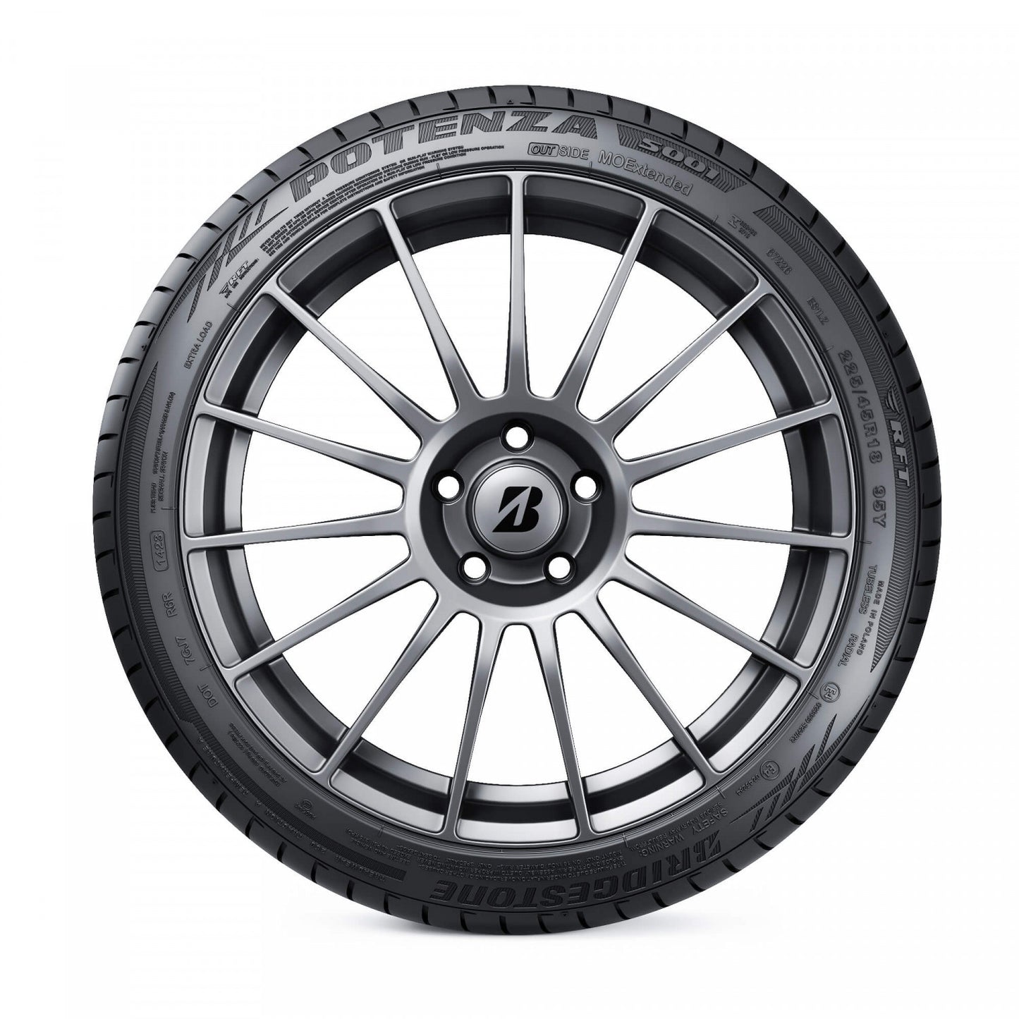 Neumático Bridgestone 100W Potenza S001 Ext 245/50 R18