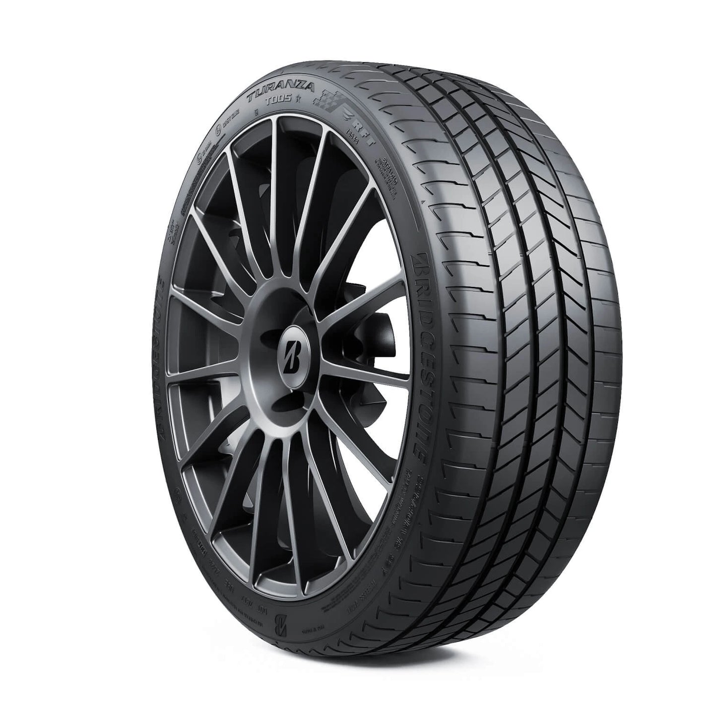 Neumático Bridgestone Turanza T005 XL 205/60R17 lateral