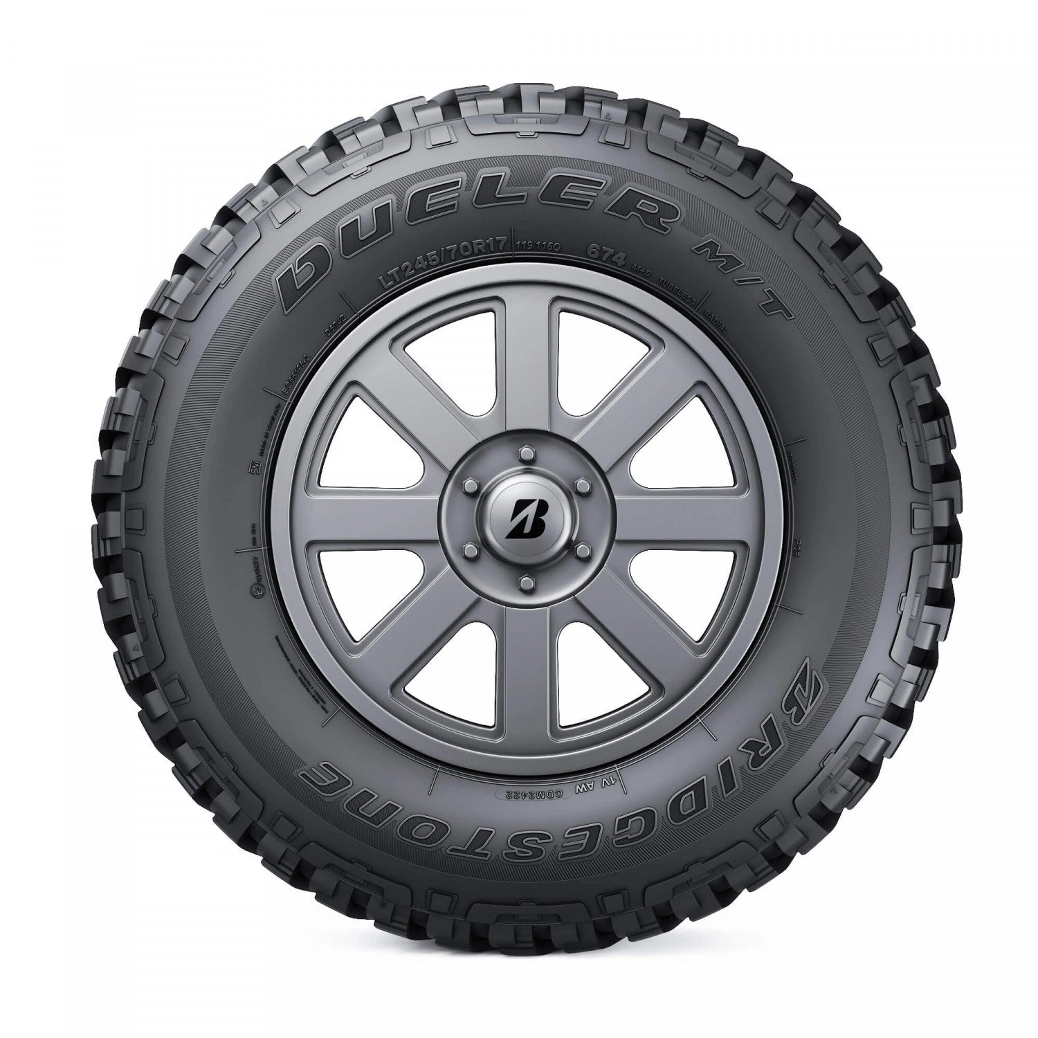 Dueler M/T 674 instalado en camioneta 4x4 off-road