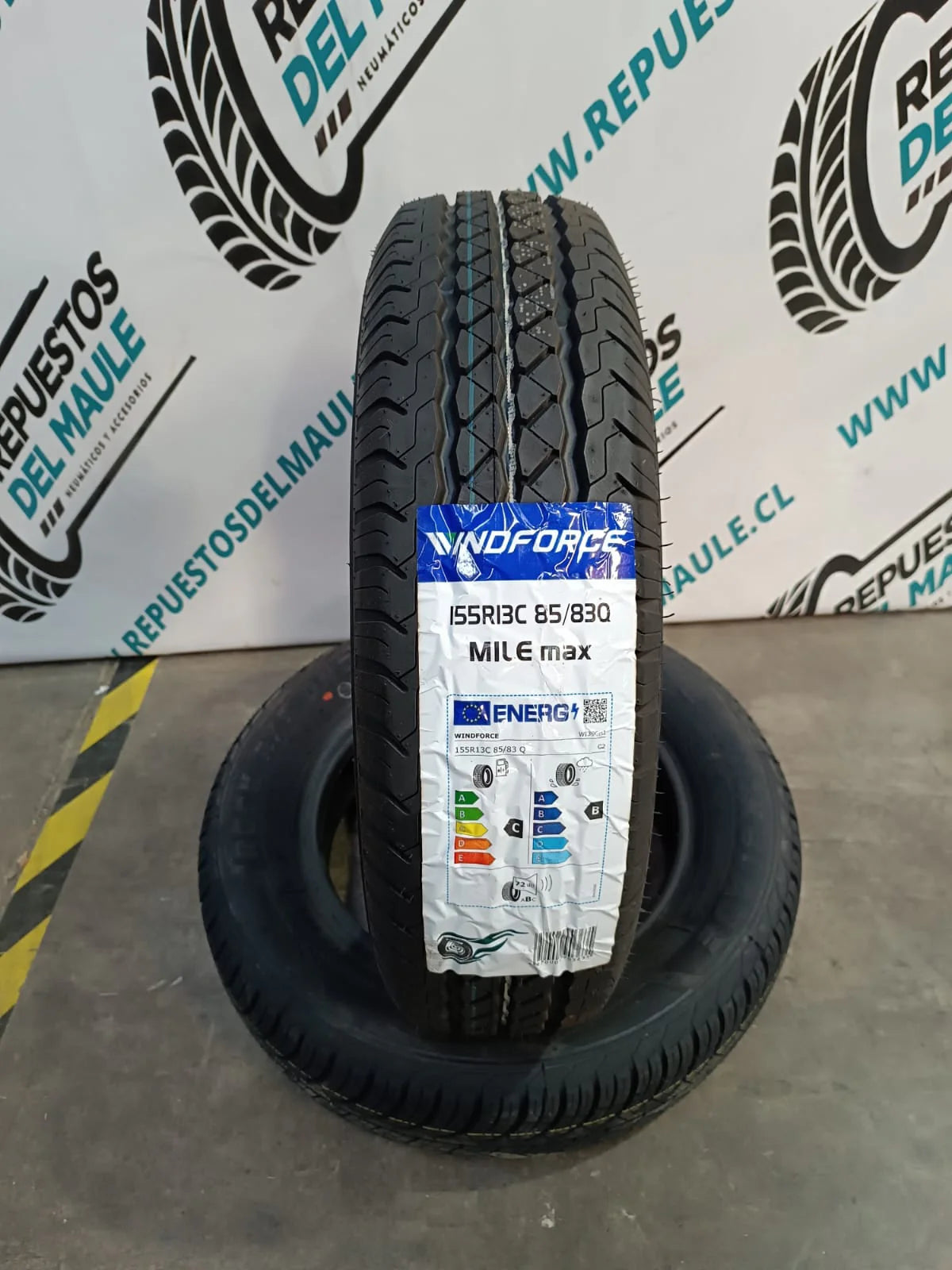 NEUMATICO 155 R13C MILEMAX WINDFORCE 6PR 85/83Q