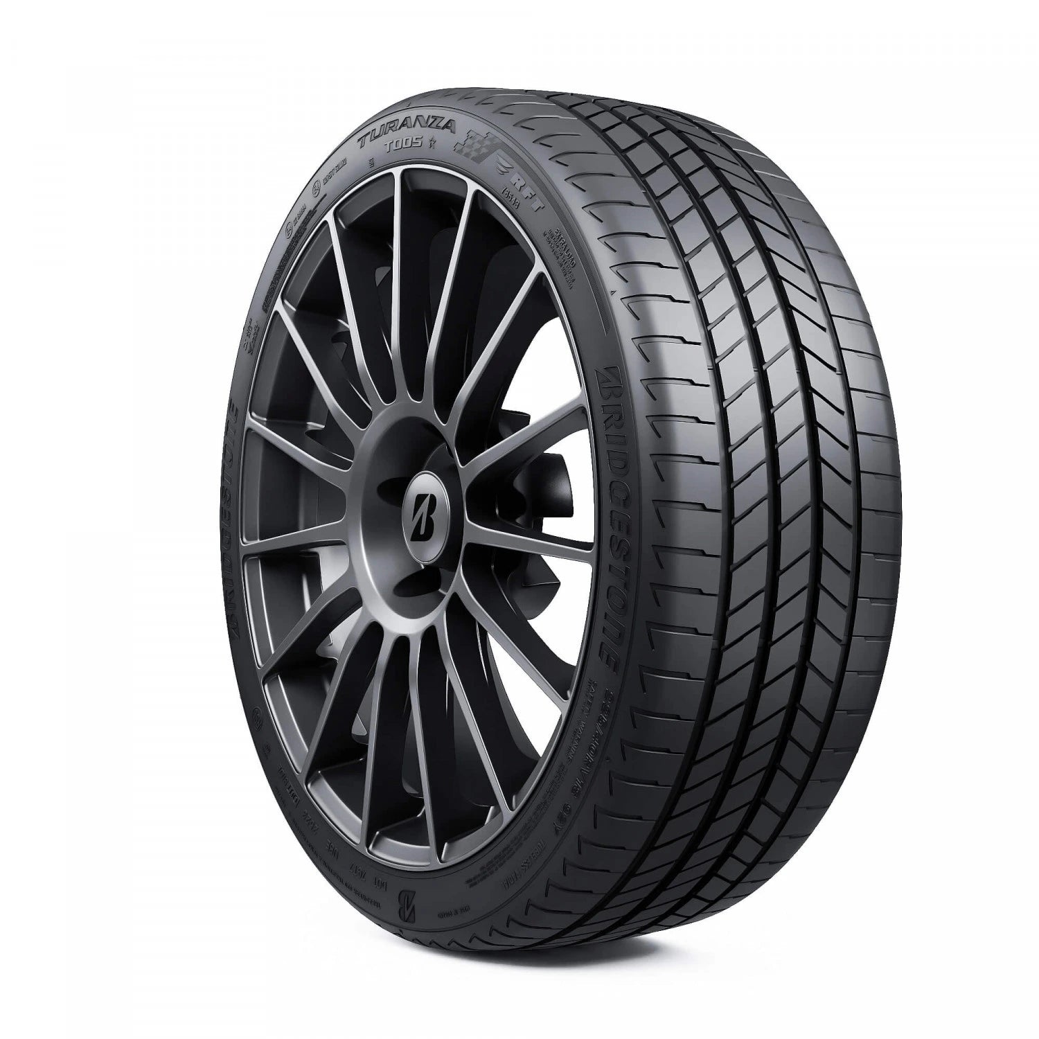 Neumático Bridgestone Turanza T005 205/55R17 vista lateral