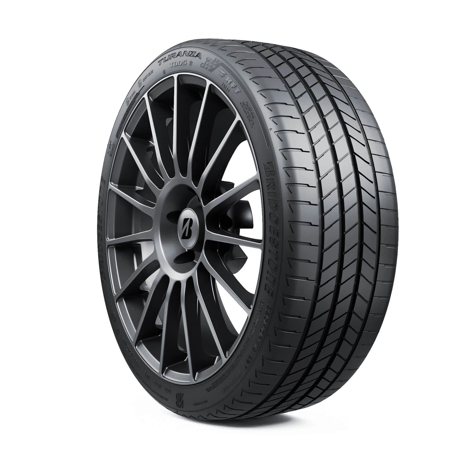 Neumático Bridgestone Turanza T005 XL 205/60R17 lateral